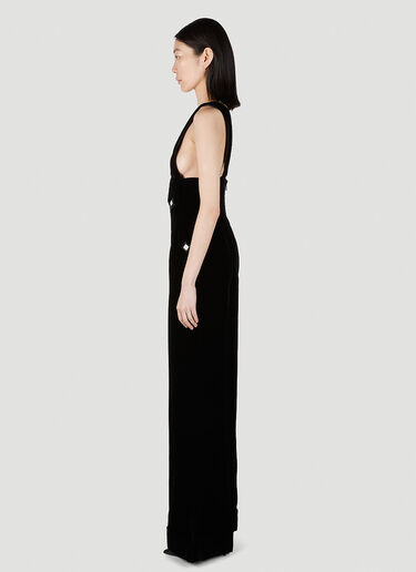 Wide Strap Jumpsuit Gucci Wide Strap Jumpsuit Black guc0251193