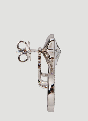 Script Earring Gucci Script Earring Silver guc0251226