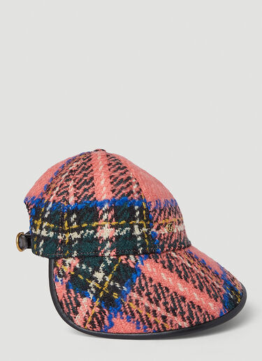 Tweed Bonnet Cap Gucci Tweed Bonnet Cap Pink guc0251270