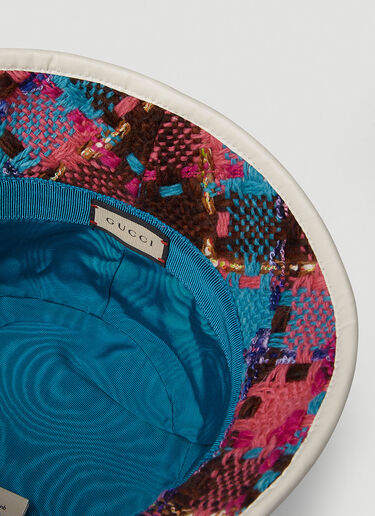 Check Tweed Bucket Hat Gucci Check Tweed Bucket Hat Multicolour guc0251271