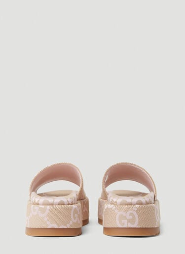 Jumbo GG Platform Sandals Gucci Jumbo GG Platform Sandals Pink guc0251283