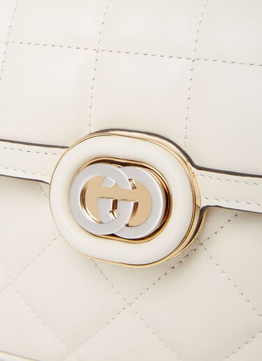 Gucci Deco Small Shoulder Bag White guc0252023