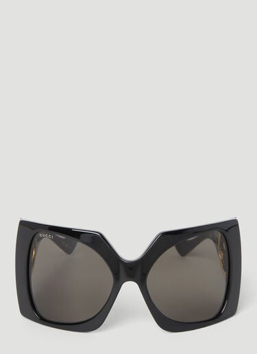 GG1255S Oversized Sunglasses Gucci GG1255S Oversized Sunglasses Black guc0252131