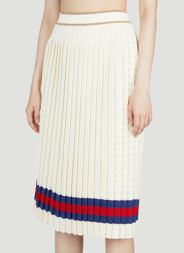 Gロンバス ニットスカート Gucci Gロンバス ニットスカート クリーム guc0253053