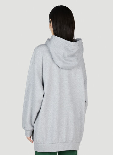 Interlocking G Oversized Hooded Sweatshirt Gucci Interlocking G Oversized Hooded Sweatshirt Grey guc0253070
