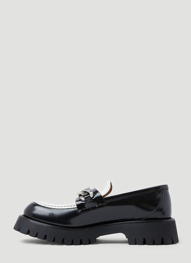 互扣式 G 链条乐福鞋 Gucci 互扣式 G 链条乐福鞋 白色 guc0253098