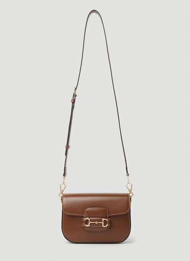 Gucci Horsebit 1955 迷你单肩包 棕色 guc0253196