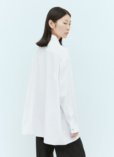 Gucci 로고 자수 면 티셔츠 화이트 guc0254020
