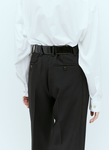 Interlocking G Buckle Leather Belt Gucci Interlocking G Buckle Leather Belt Black guc0254042