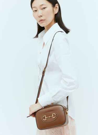 홀스빗 1955 스몰 숄더백 Gucci 홀스빗 1955 스몰 숄더백 브라운 guc0254049
