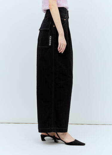 Oversize Jeans Gucci Oversize Jeans Black guc0255003