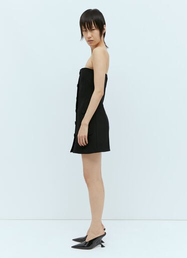 Tweed Mini Dress Gucci Tweed Mini Dress Black guc0255005