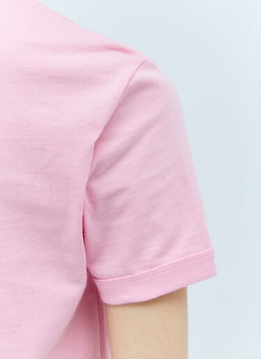 Graphic Applique T-Shirt Gucci Graphic Applique T-Shirt Pink guc0255056