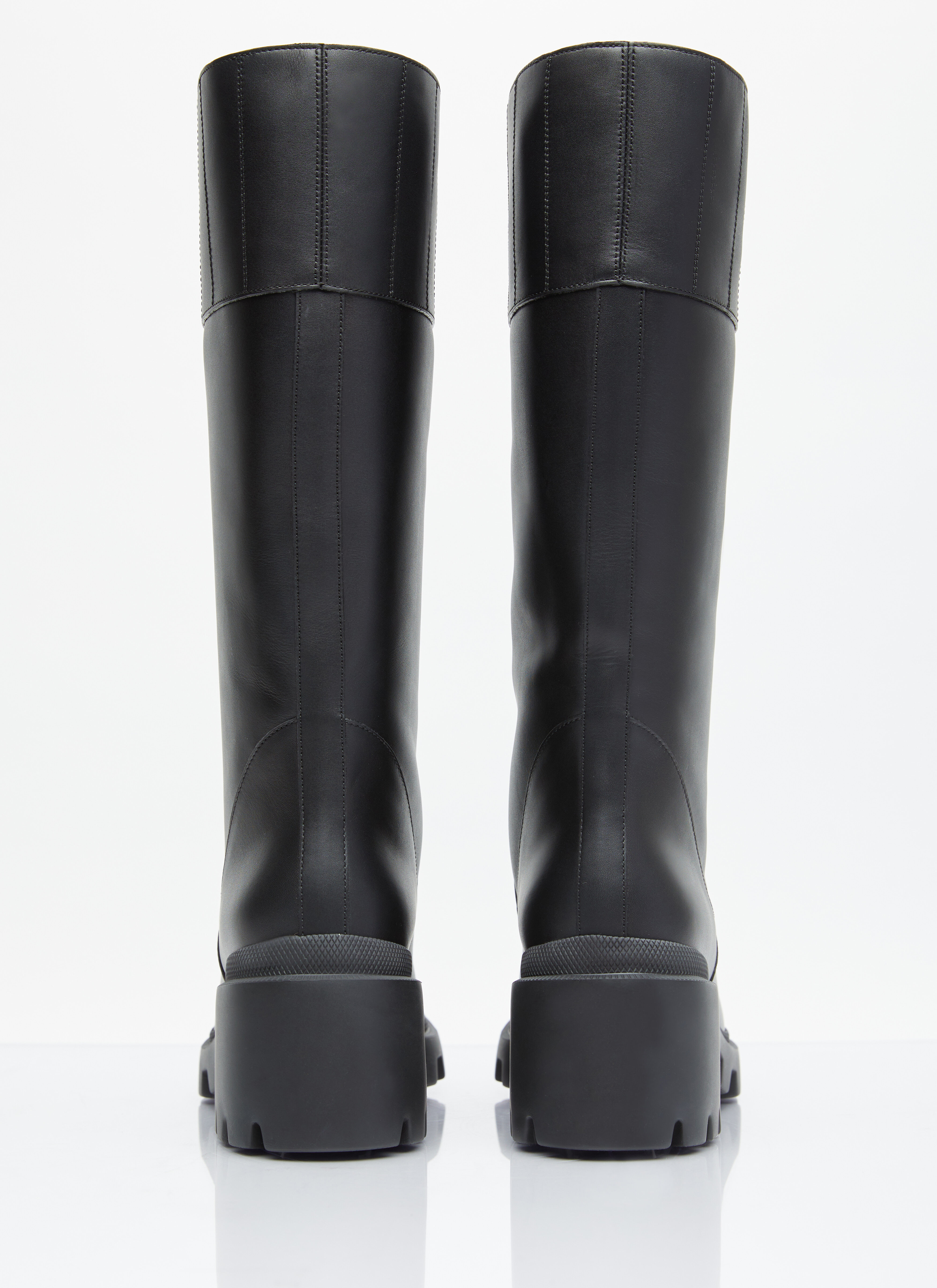 Gucci Women's' Interlocking G High Leather Boots in Black