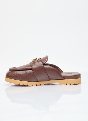 Horsebit Leather Loafers Gucci Horsebit Leather Loafers Brown guc0255070