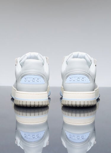 互扣字母 G 皮革运动鞋 Gucci 互扣字母 G 皮革运动鞋 灰色 guc0255091