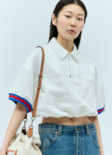Gucci 로고 프린트 조절끈 숄더백 베이지 guc0255152