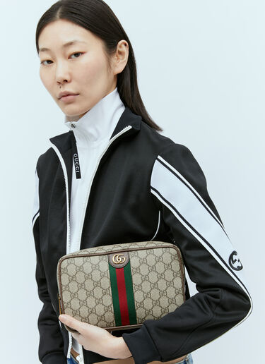 Gucci Savoy 洗漱包 棕色 guc0255171