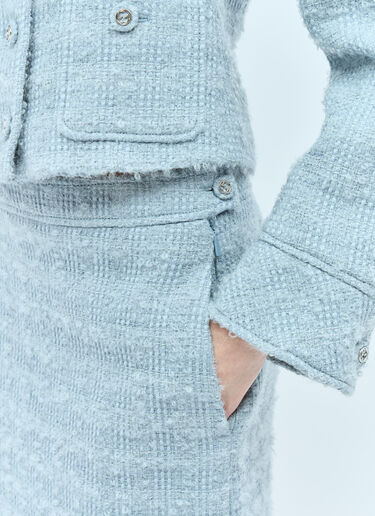 ツイードミニスカート Gucci ツイードミニスカート ブルー guc0255183