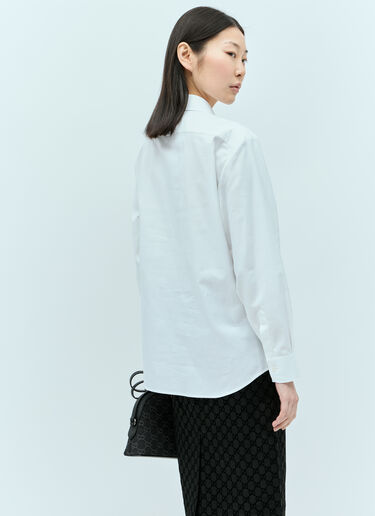 Gucci 자수 클래식 셔츠 화이트 guc0255186