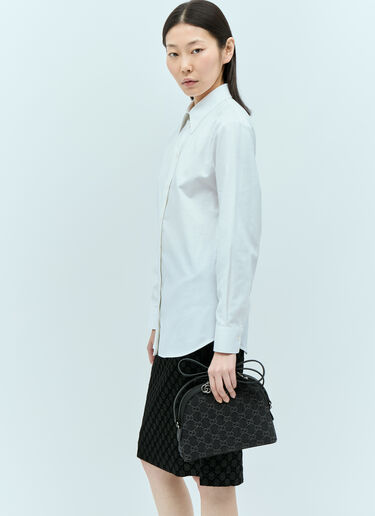 Gucci 자수 클래식 셔츠 화이트 guc0255186
