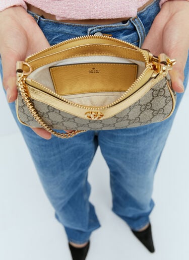 Ophidia Mini Shoulder Bag Gucci Ophidia Mini Shoulder Bag Brown guc0255222