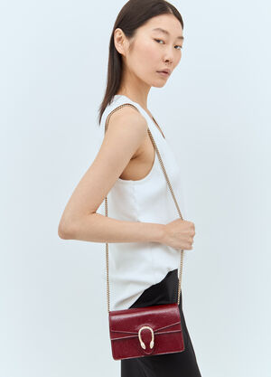 Gucci Dionysus Super Mini Shoulder Bag Burgundy guc0257100