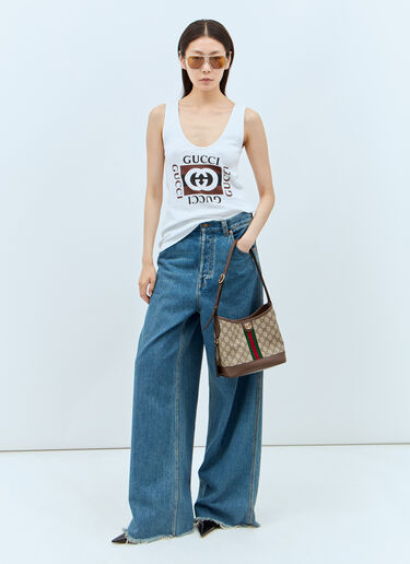 Gucci 오피디아 GG 스몰 숄더백 브라운 guc0257133