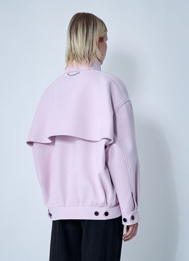 Cotton Canvas Delavé Bomber Jacket Gucci Cotton Canvas Delavé Bomber Jacket Pink guc0259017