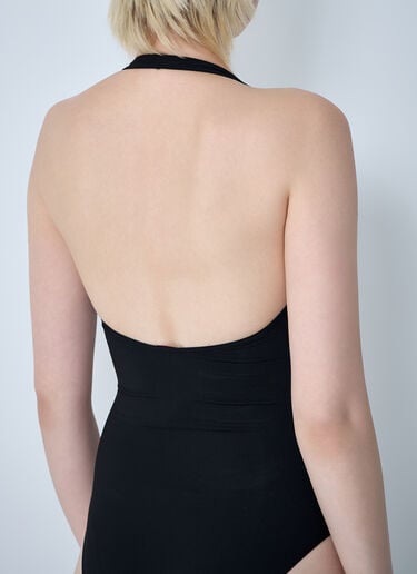 Logo Motif Swimsuit Gucci Logo Motif Swimsuit Black guc0259024