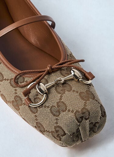 홀스빗 발레리나 플랫 Gucci 홀스빗 발레리나 플랫 베이지 guc0259034