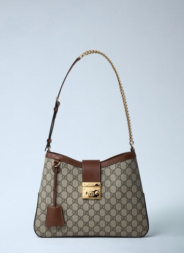 Large Padlock Shoulder Bag Gucci Large Padlock Shoulder Bag Beige guc0261003
