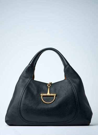Gucci Maxi Softbit Shoulder Bag Black guc0261010