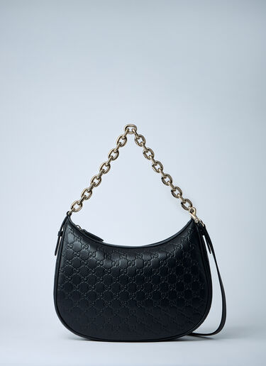 Large GG Emblem Shoulder Bag Gucci Large GG Emblem Shoulder Bag Black guc0261014