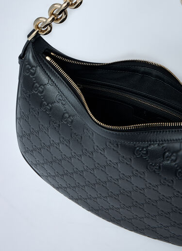 Large GG Emblem Shoulder Bag Gucci Large GG Emblem Shoulder Bag Black guc0261014
