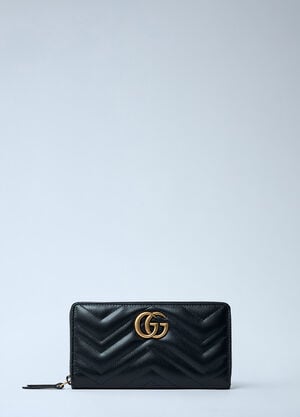 Gucci Long GG Marmont Wallet Black guc0261021