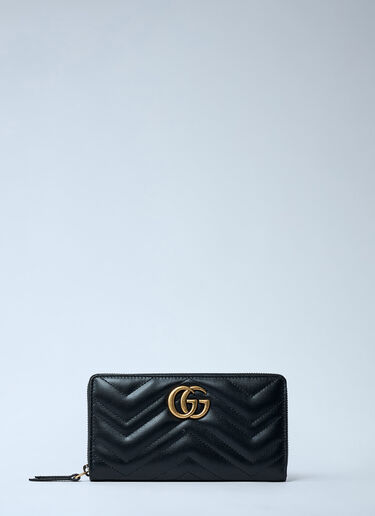 Long GG Marmont Wallet Gucci Long GG Marmont Wallet Black guc0261021