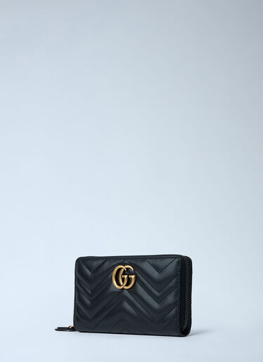 Long GG Marmont Wallet Gucci Long GG Marmont Wallet Black guc0261021