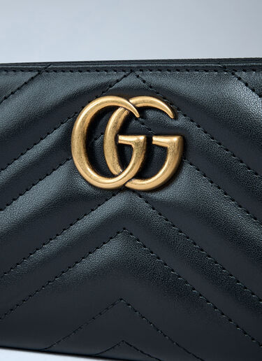 Long GG Marmont Wallet Gucci Long GG Marmont Wallet Black guc0261021