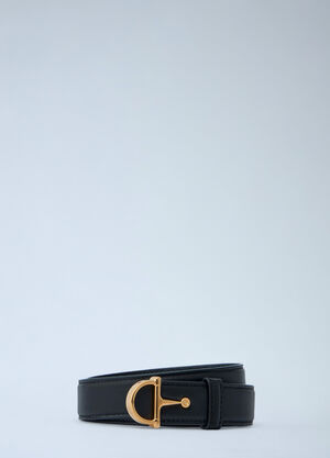 Gucci Horsebit Leather Belt Black guc0261038