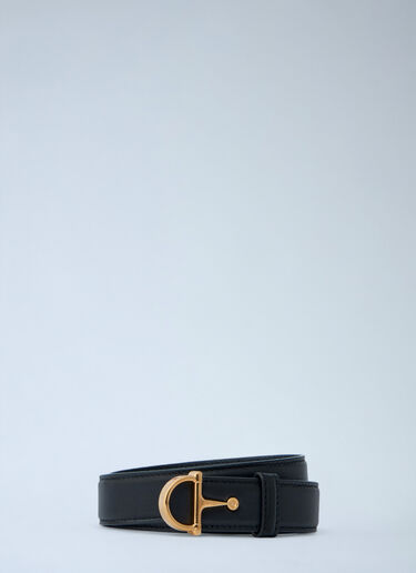 Horsebit Leather Belt Gucci Horsebit Leather Belt Black guc0261038