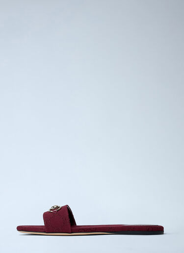 Gucci Horsebit Slides Red guc0261061