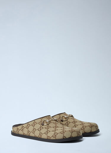 Canvas GG Mules Gucci Canvas GG Mules Beige guc0261070