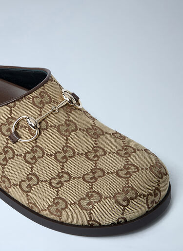 Canvas GG Mules Gucci Canvas GG Mules Beige guc0261070
