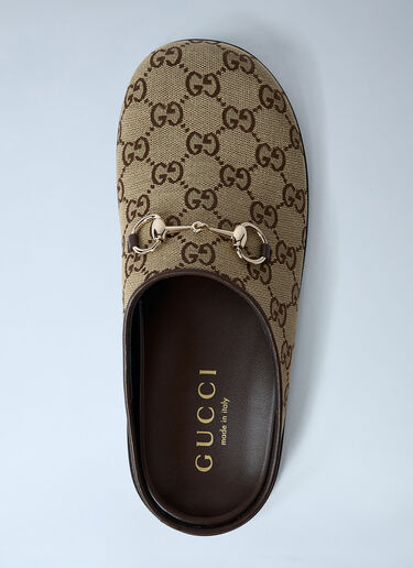 Canvas GG Mules Gucci Canvas GG Mules Beige guc0261070