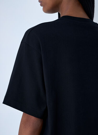 Logo Motif T-Shirt Gucci Logo Motif T-Shirt Black guc0261091
