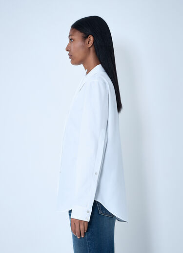 Button-Down Horsebit Shirt Gucci Button-Down Horsebit Shirt White guc0261101