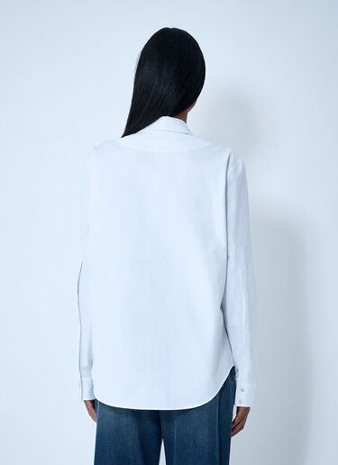 Gucci Button-Down Horsebit Shirt White guc0261101