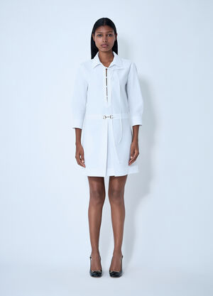 Gucci Cotton Poplin Shirt With Horsebit Hardware White guc0261102