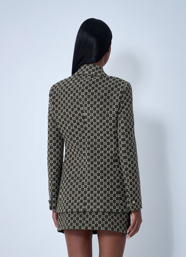 Gucci GG Bouclé Jacket Green guc0261104